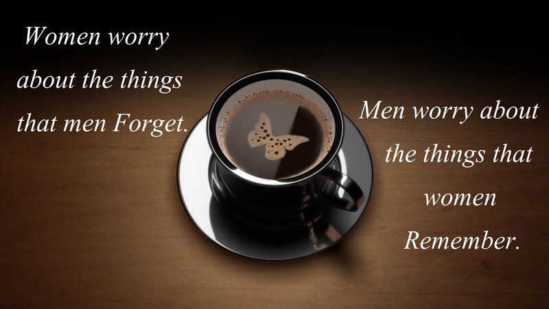 Coffee Cup with Butterfly — Brown, Dramatic