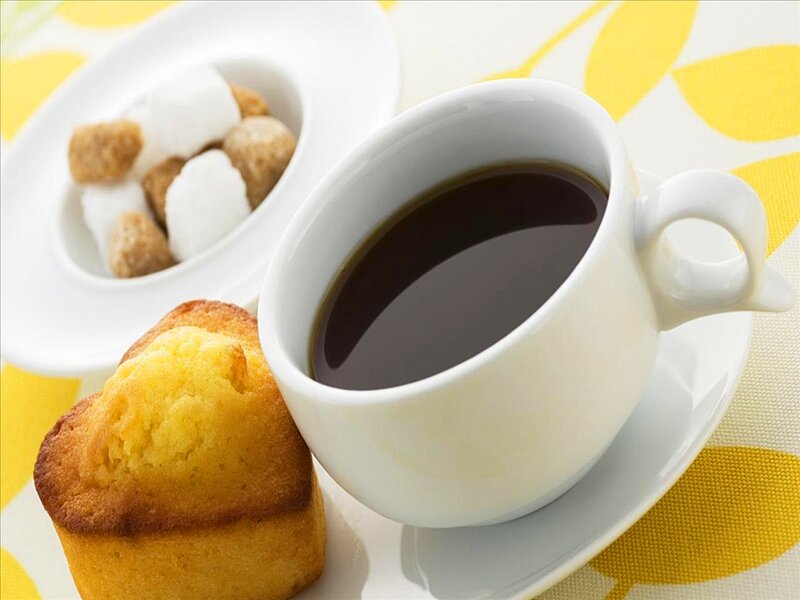Coffee Cup with Cake