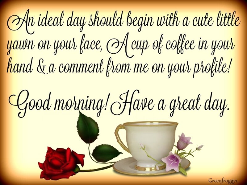 Coffee Cup with Flowers — Cream