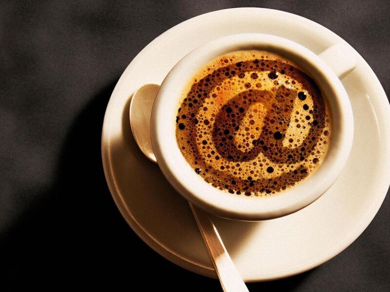 Coffee Cup with Foam Art
