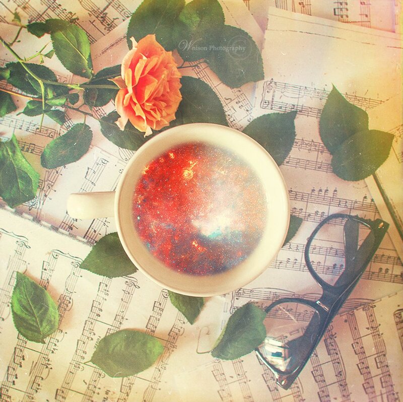 Coffee Cup with Galaxy