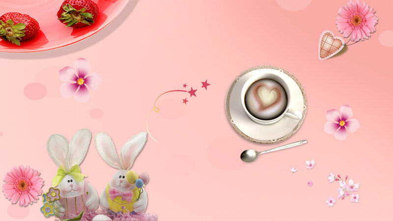 Coffee Cup with Heart Latte