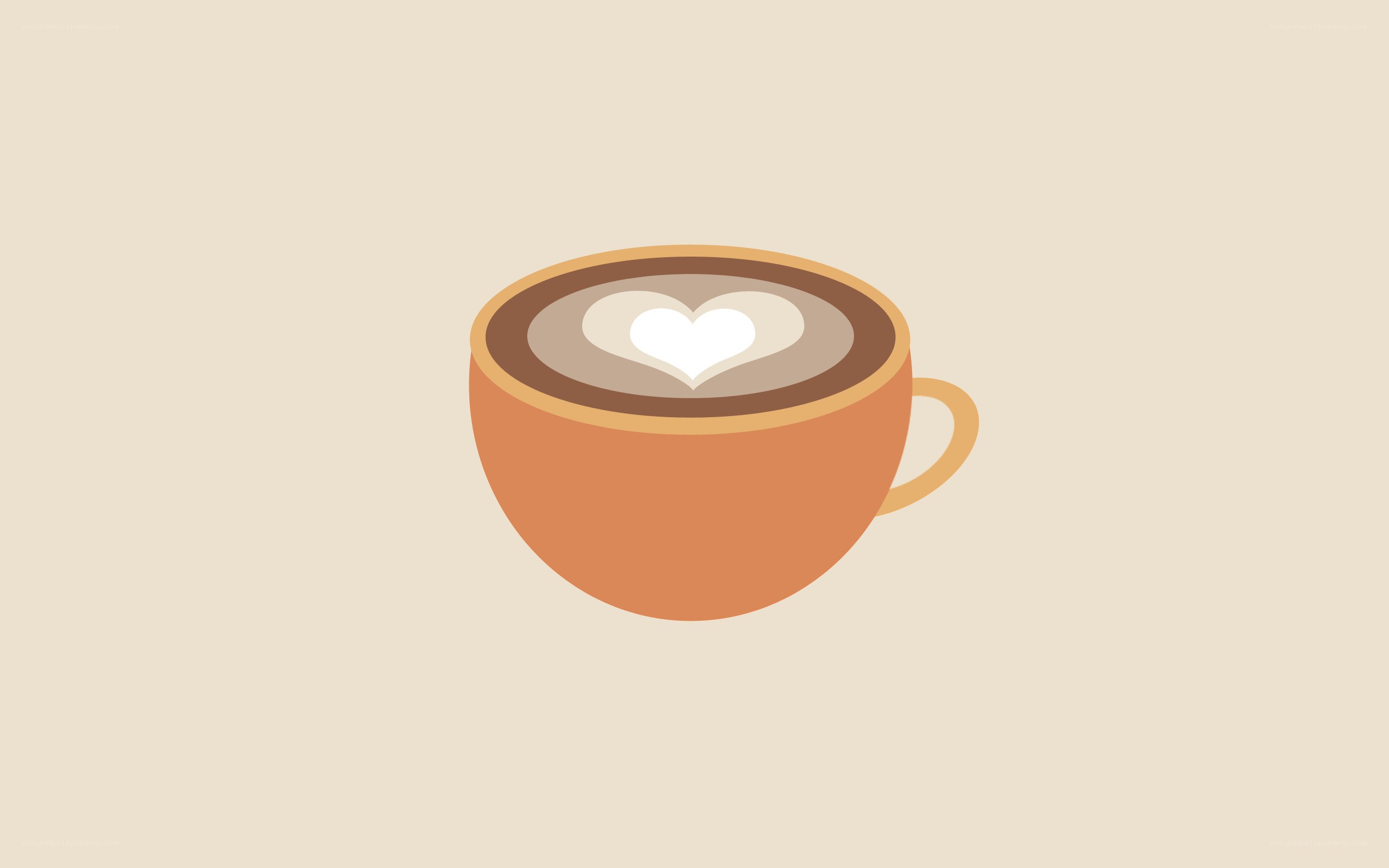 coffee cup with latte art