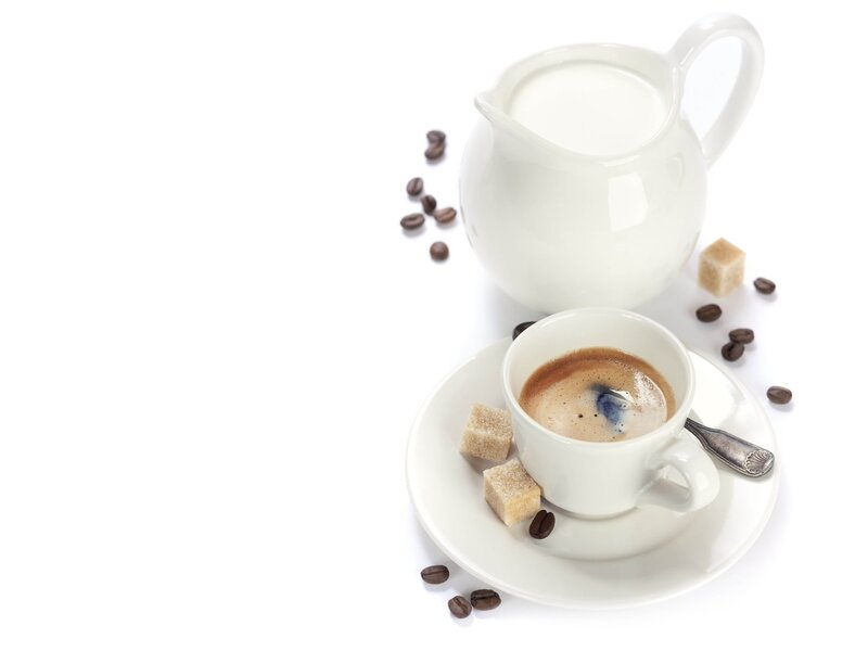 Coffee Cup with Milk