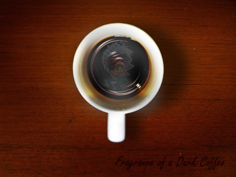 coffee cup with reflection