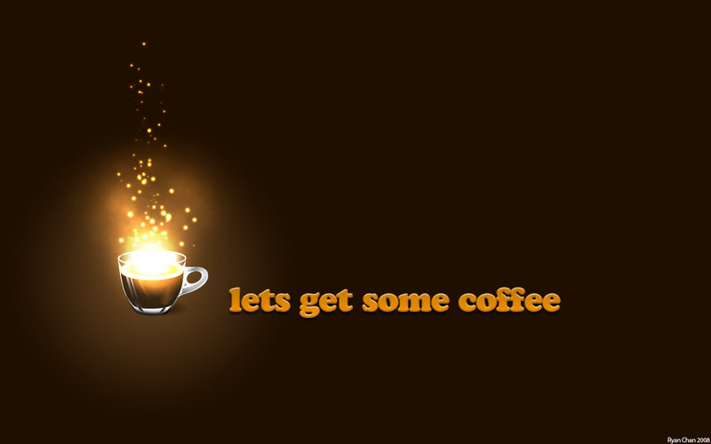 coffee cup with sparkles