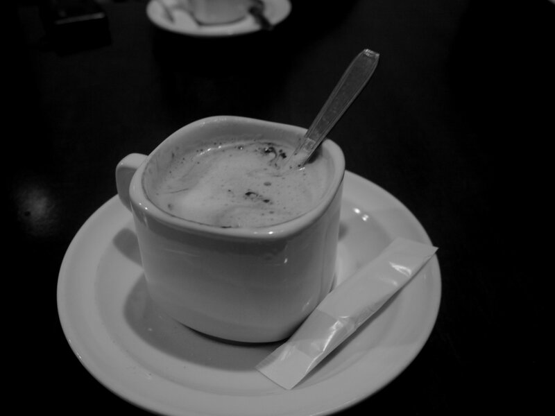 coffee cup with spoon