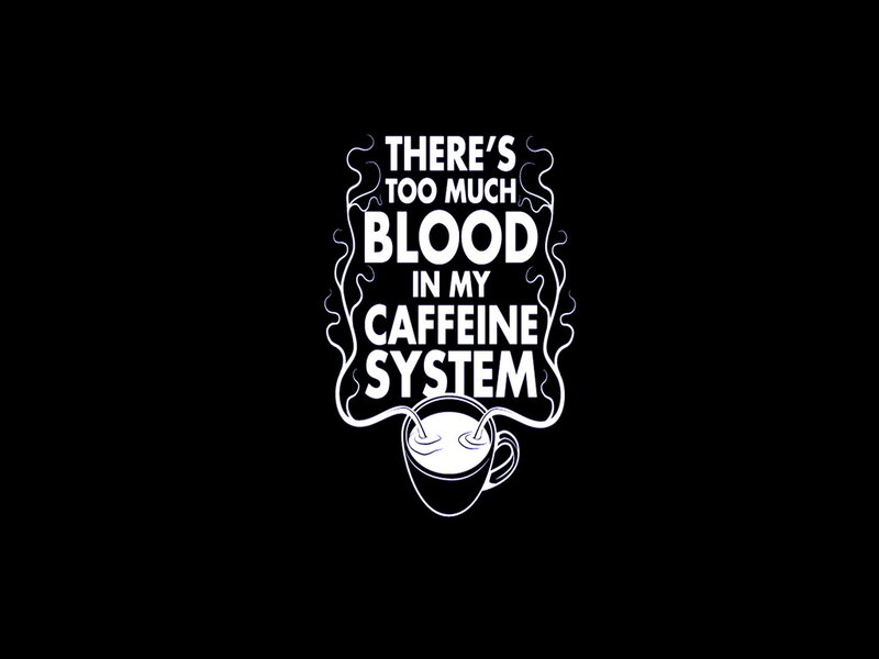 Coffee Cup with Text