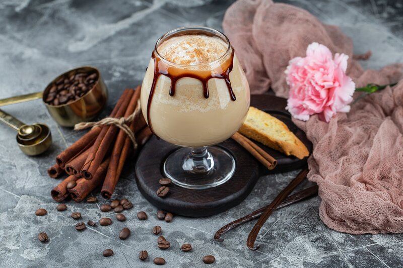 Coffee Drink with Cinnamon