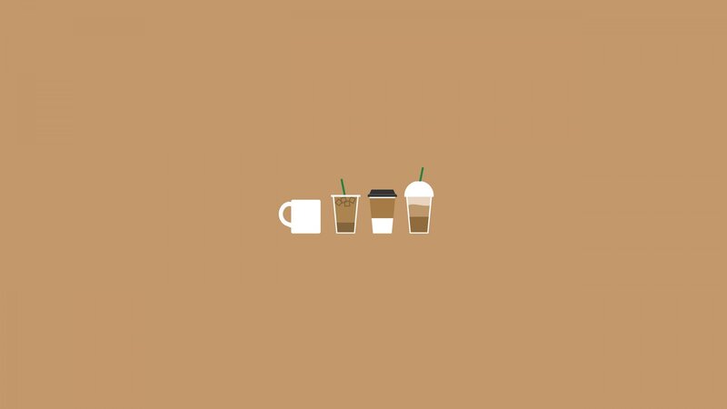Coffee Drinks in Cups