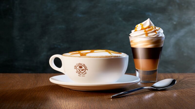 Coffee Drinks on Table