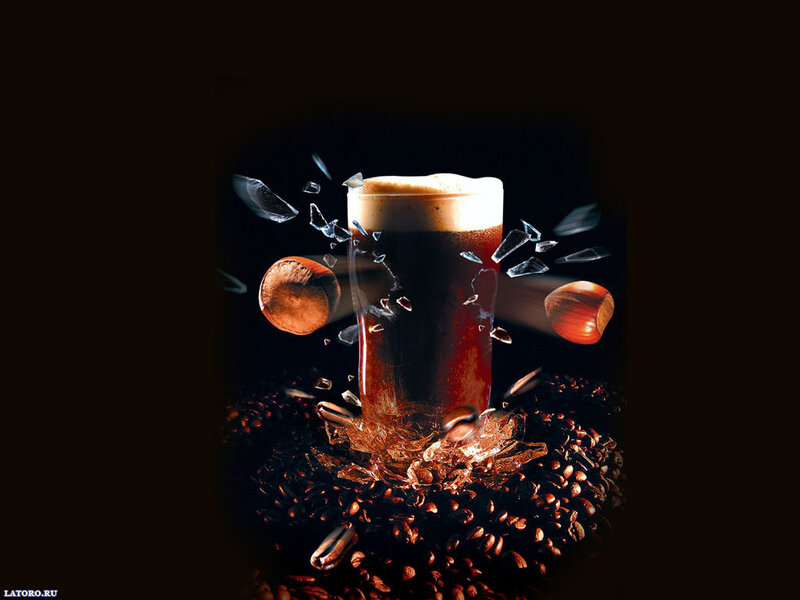 Coffee Glass Shattering