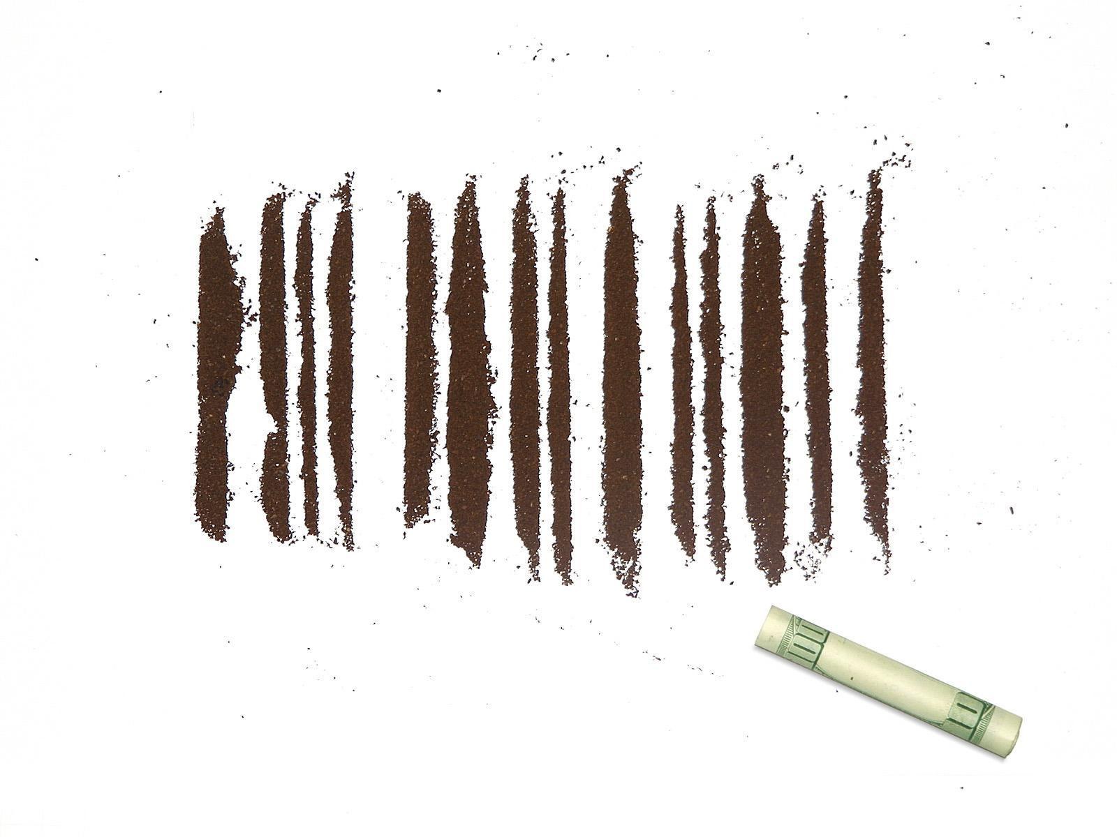 coffee grounds barcode