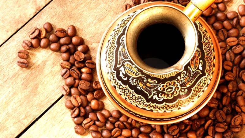 Coffee in a Cezve