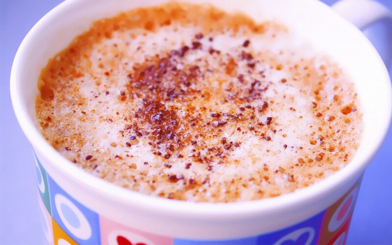 Coffee in a Cup — White
