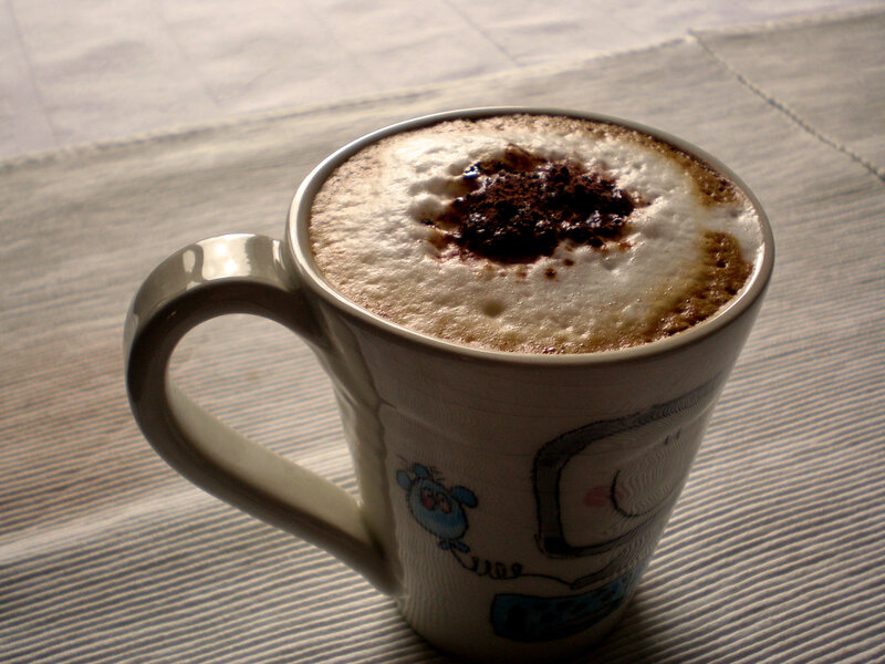 Coffee in a Mug — White