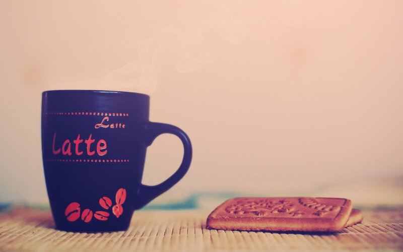 Coffee Mug and Cookie