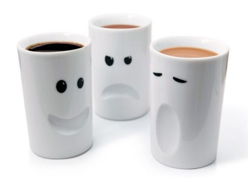 Coffee Mugs with Faces