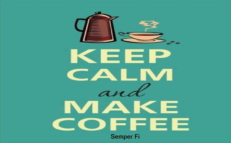 Coffee Pot and Cup