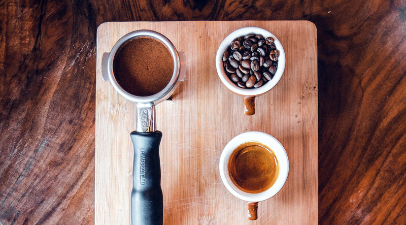 Coffee Preparation Setup