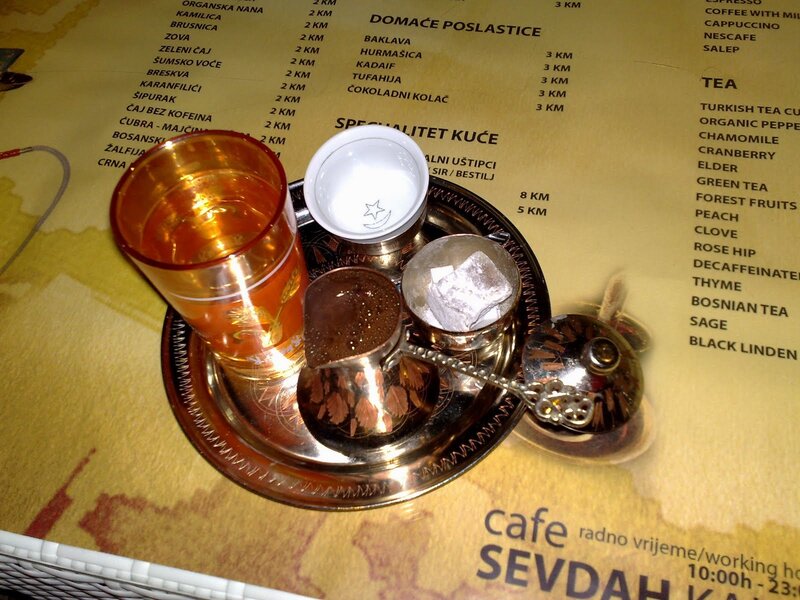 Coffee Set on Tray