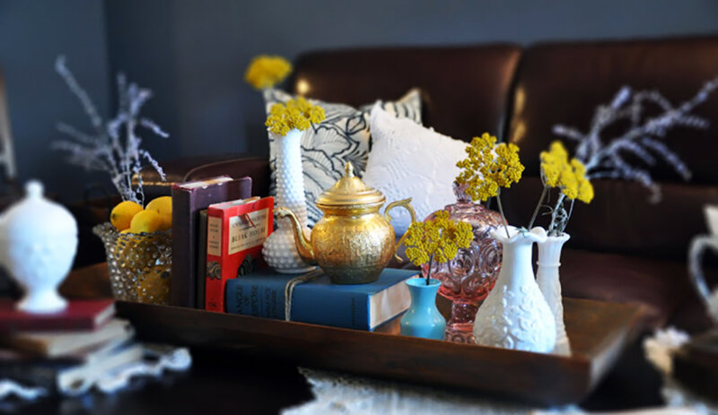 Coffee Table Arrangement