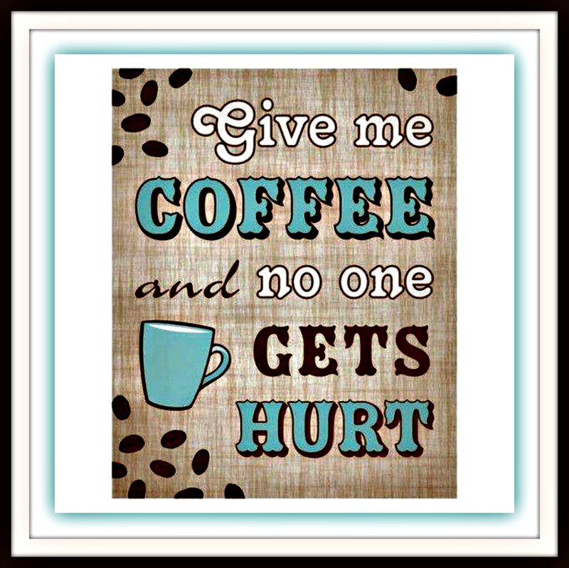 Coffee-themed Sign
