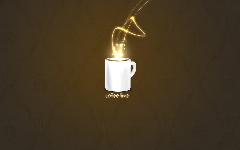 coffee time illustration
