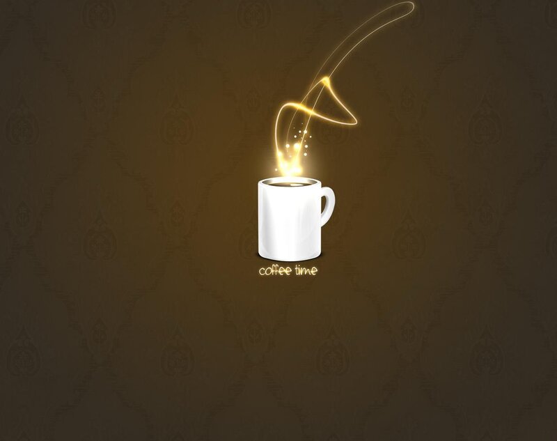coffee time illustration