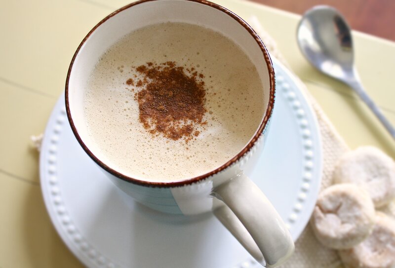 Coffee with Cinnamon — White