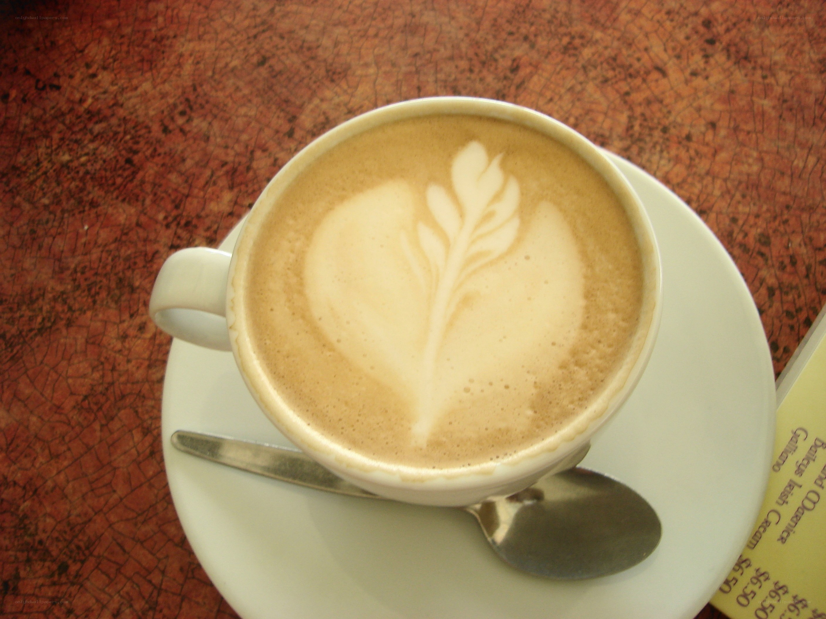 coffee with latte art
