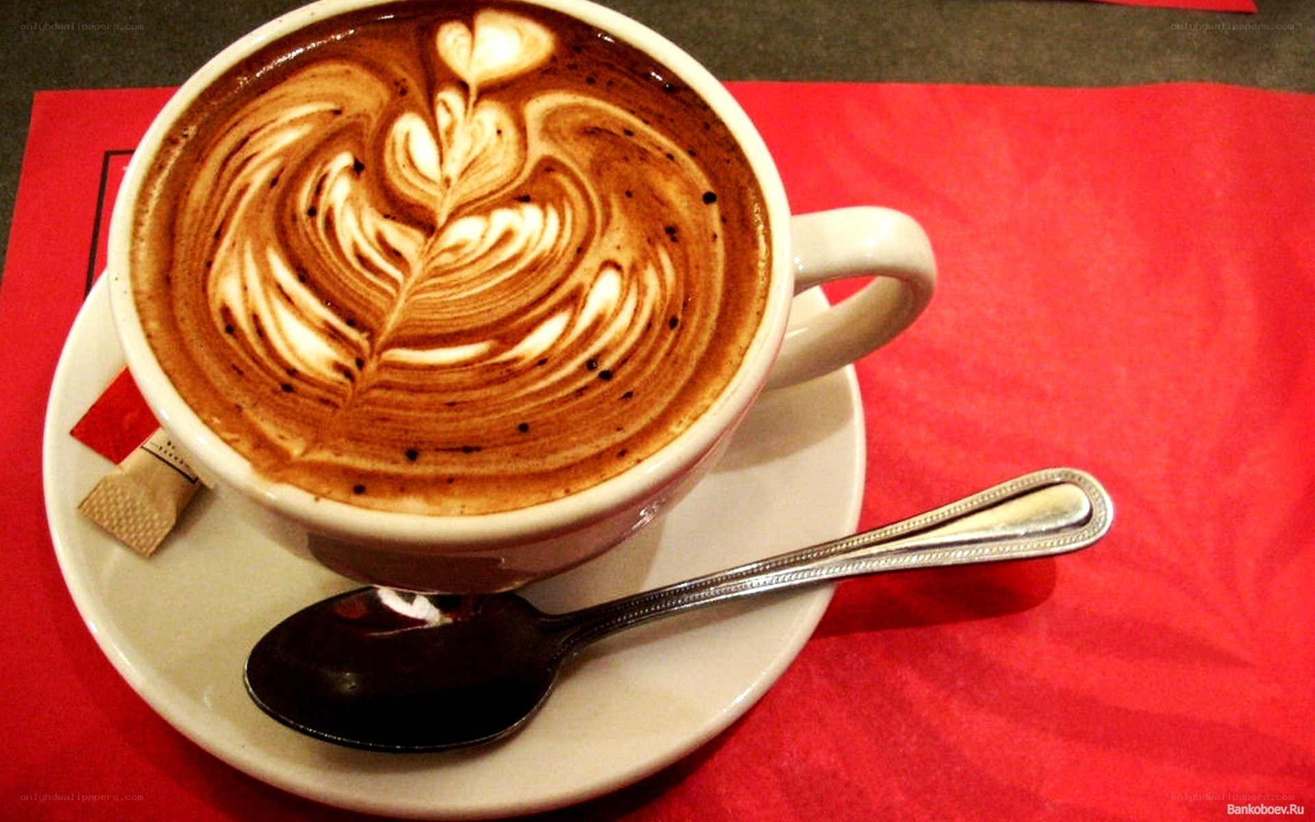 coffee with latte art