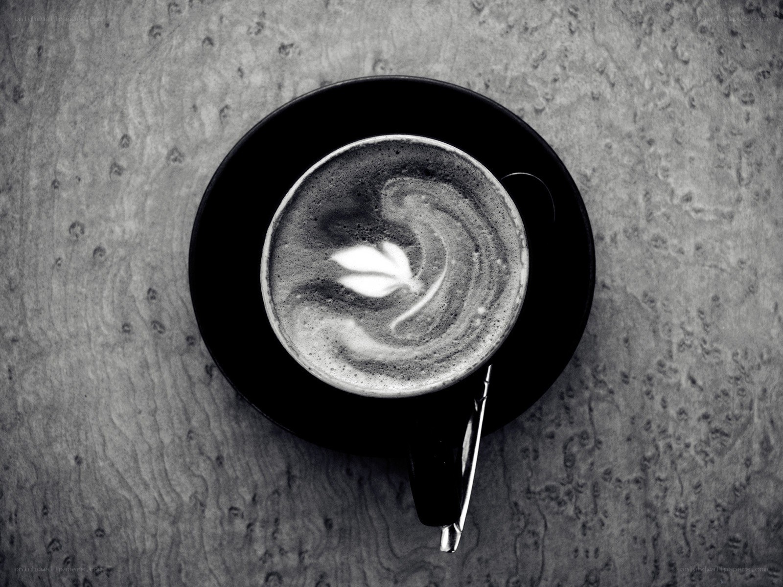 coffee with latte art