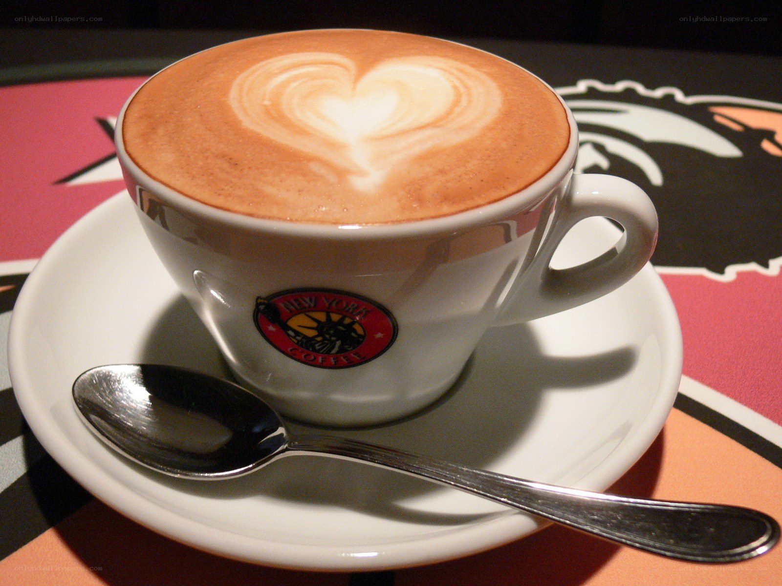 coffee with latte art