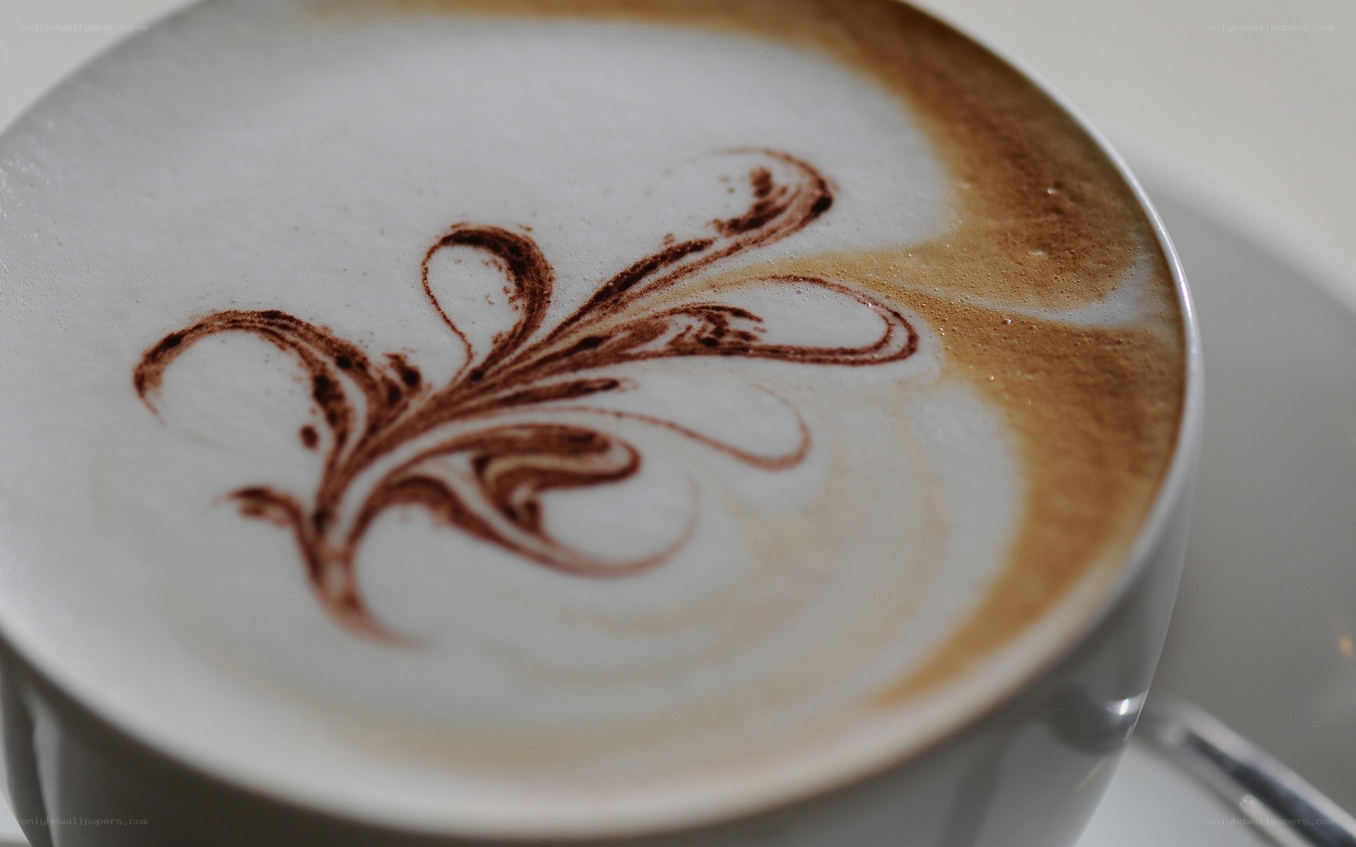 coffee with latte art