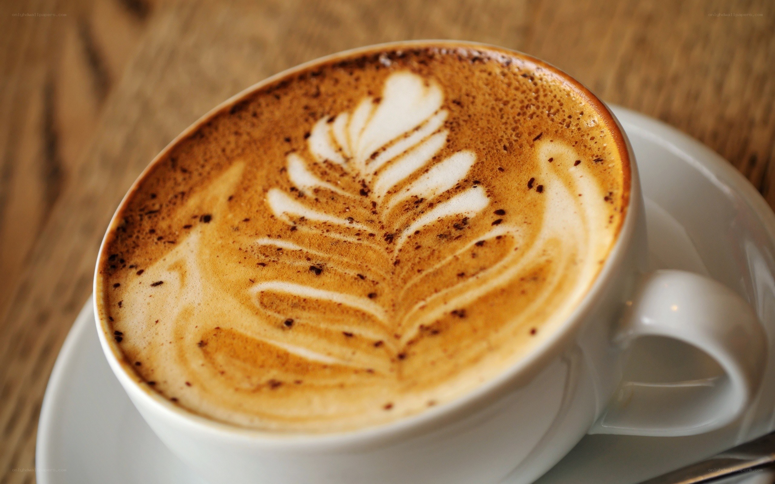coffee with latte art