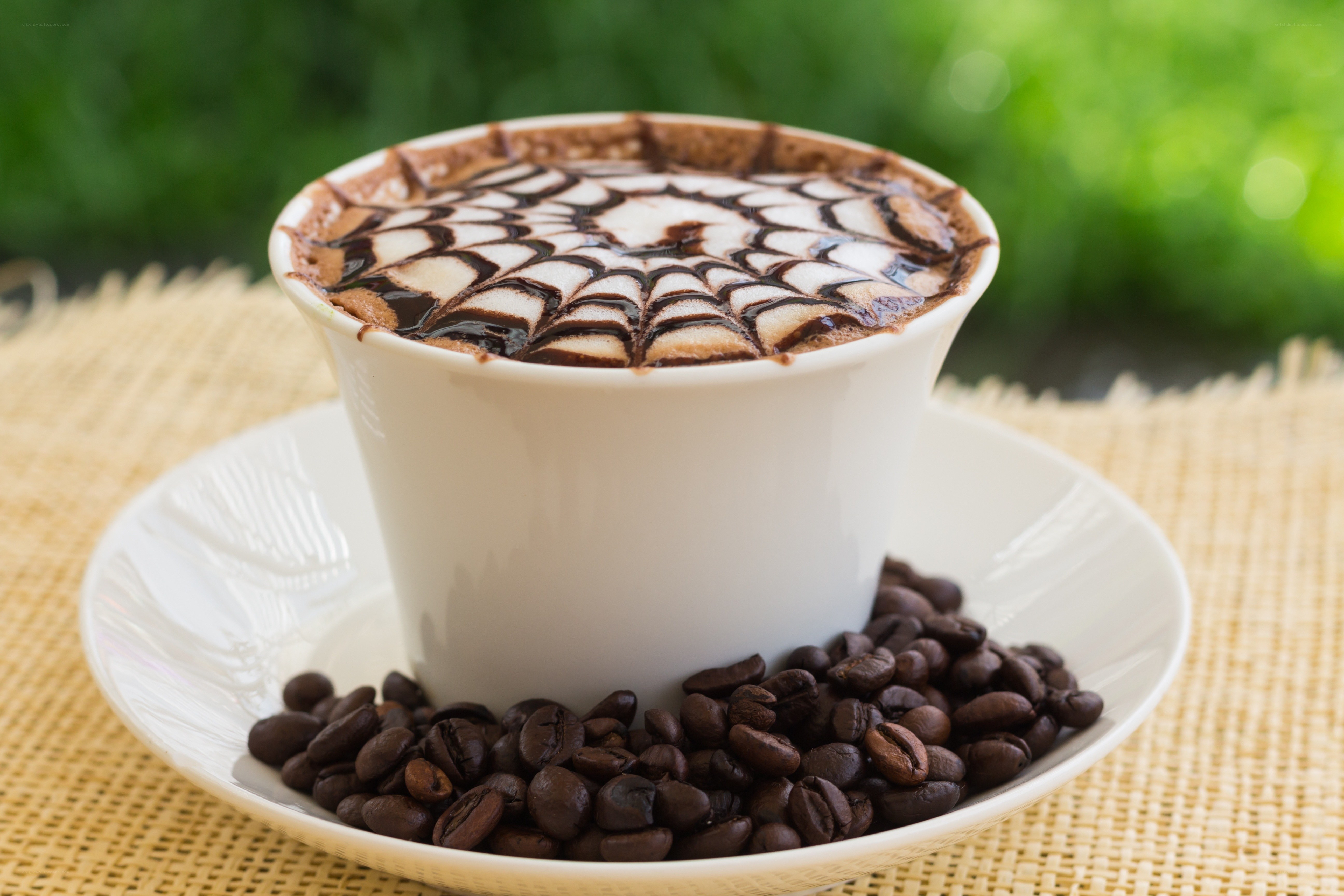 coffee with latte art