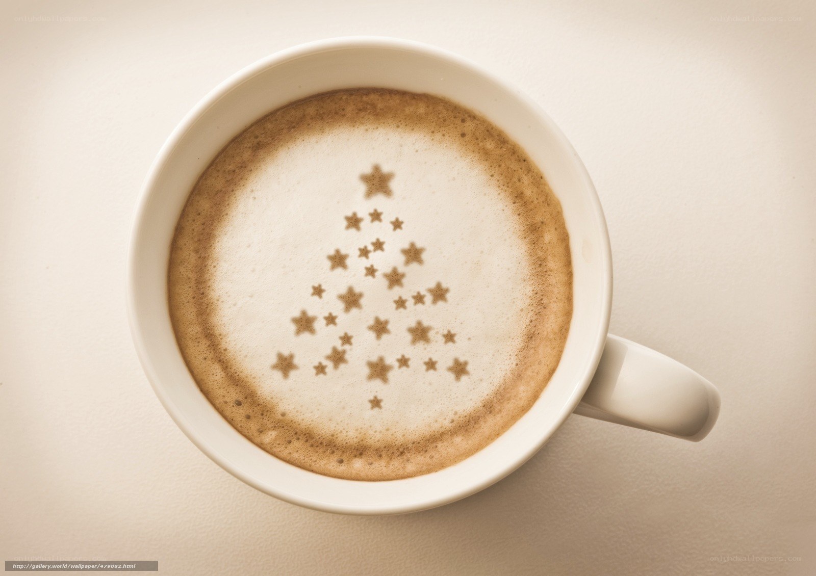 coffee with latte art