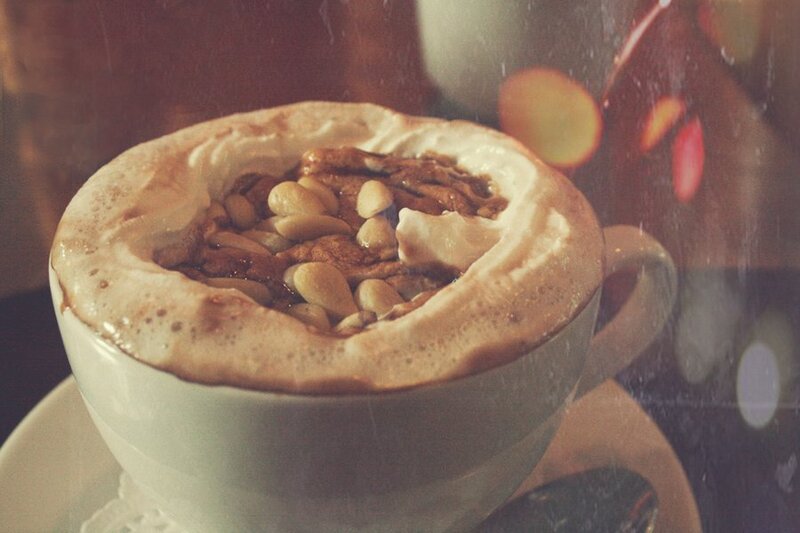 Coffee with Nuts and Cream