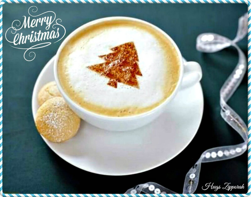 Coffee with Tree Design