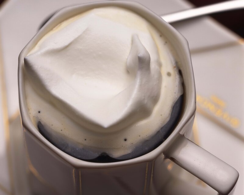Coffee with Whipped Cream — White, Calm