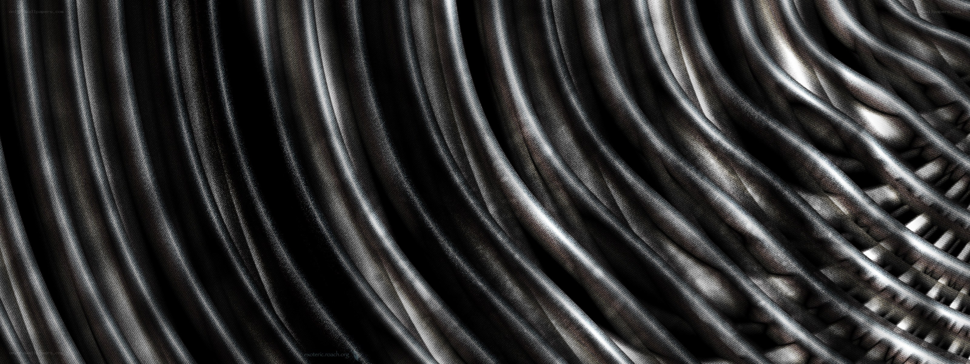 coiled metal cable texture