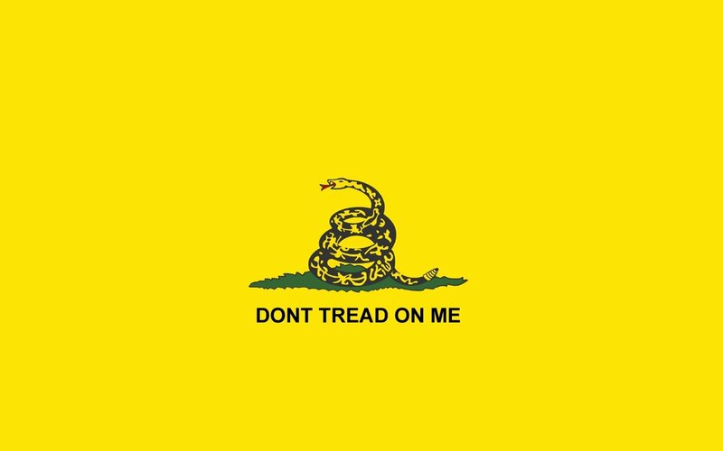 Coiled Rattlesnake — Yellow, Assertive