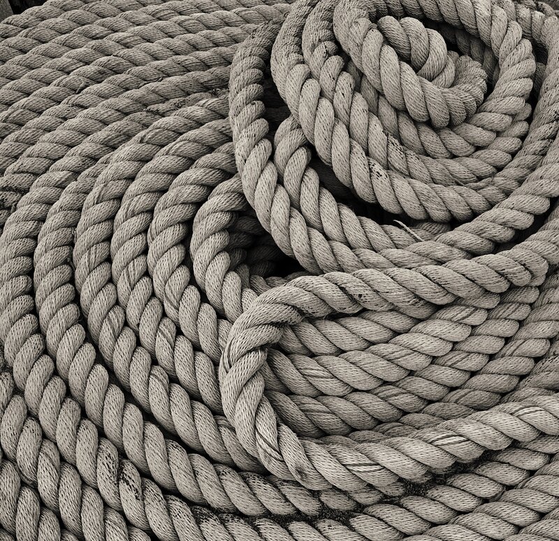 coiled rope texture