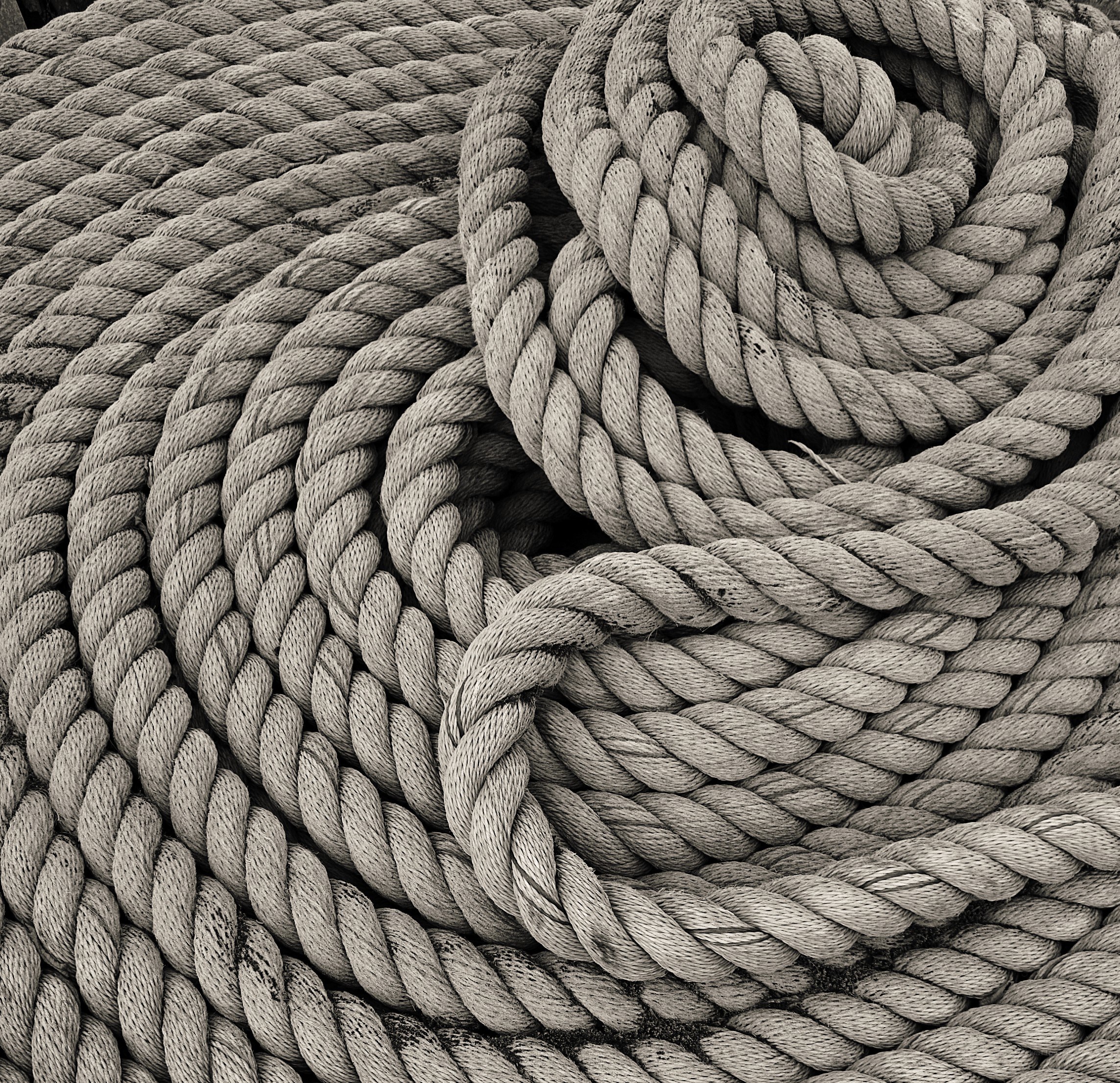 coiled rope texture