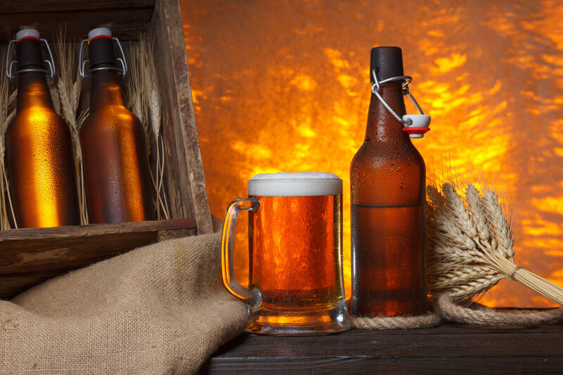Cold Beer with Wheat