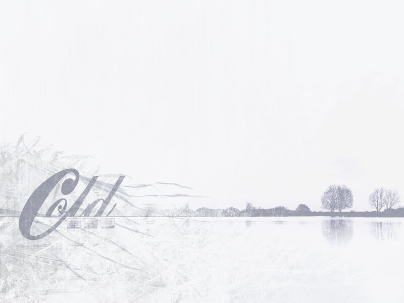 Cold winter landscape