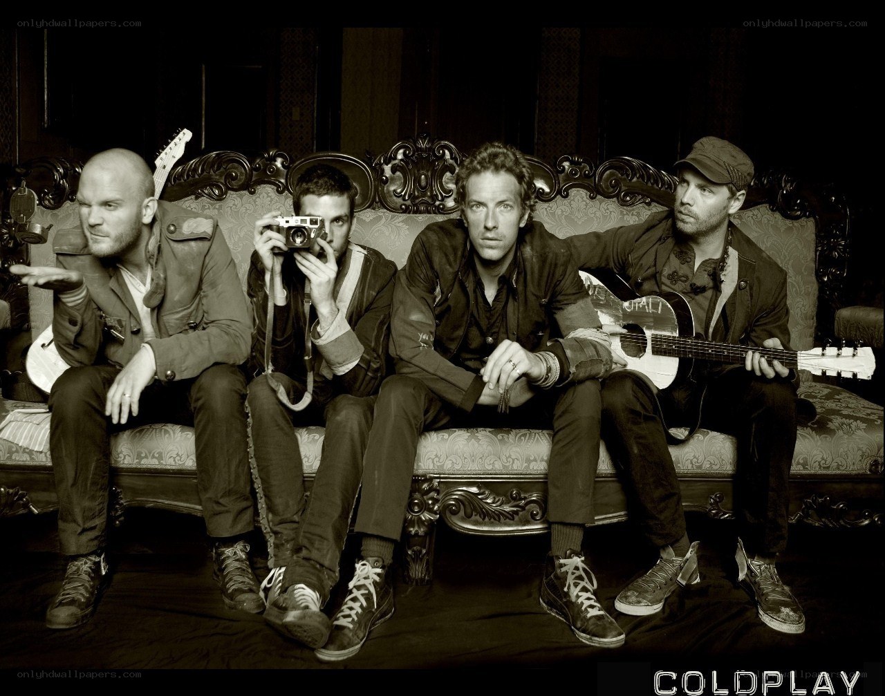 Coldplay band photo