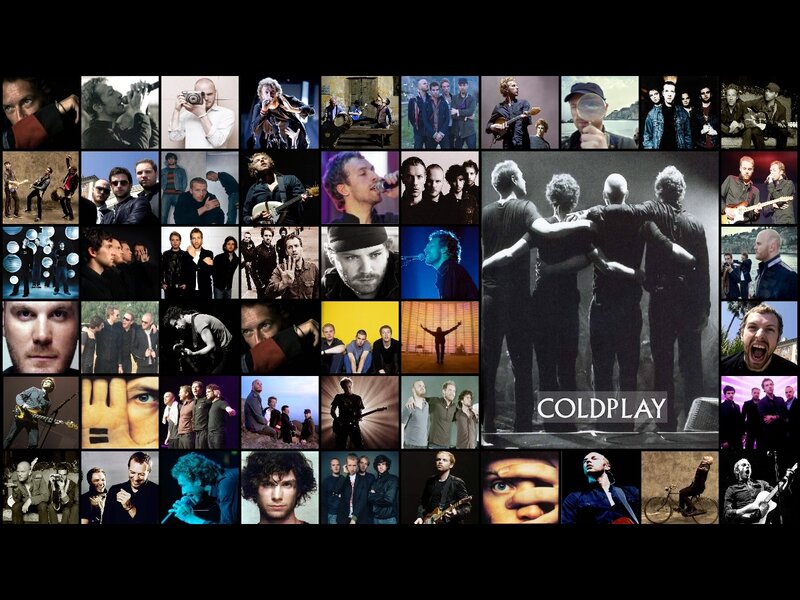 Coldplay collage
