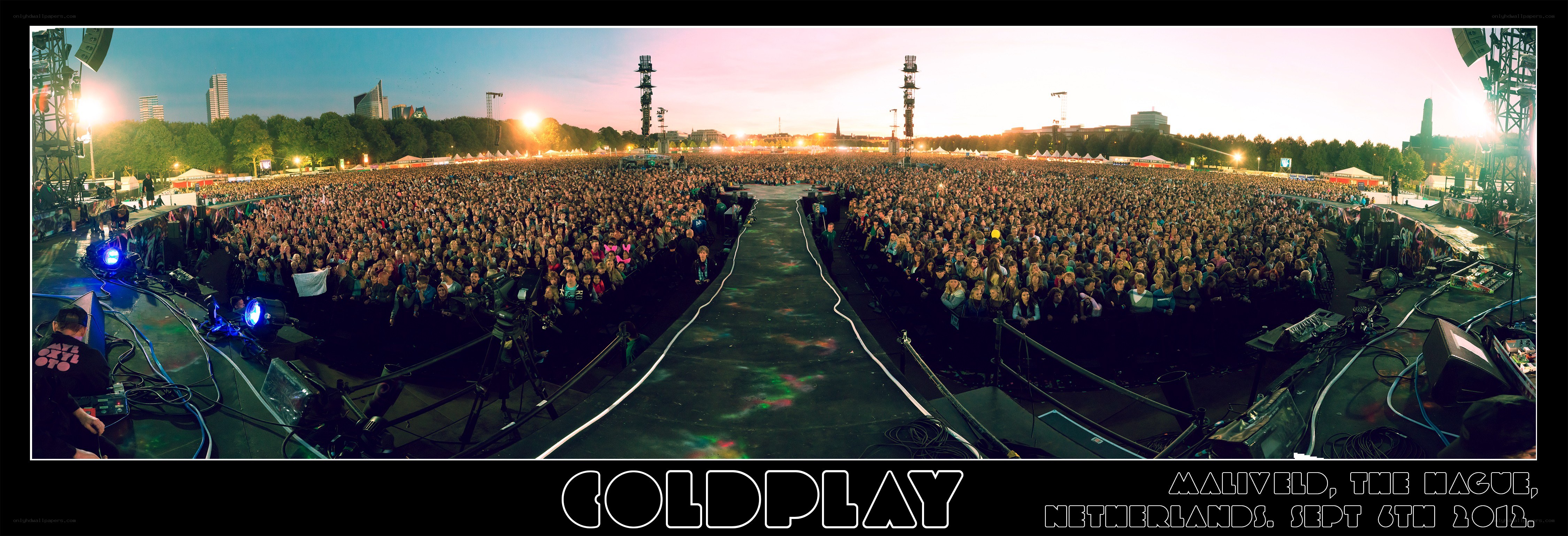 Coldplay concert in Netherlands